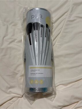 PUR 5-Piece Makeup Brush Set With Case